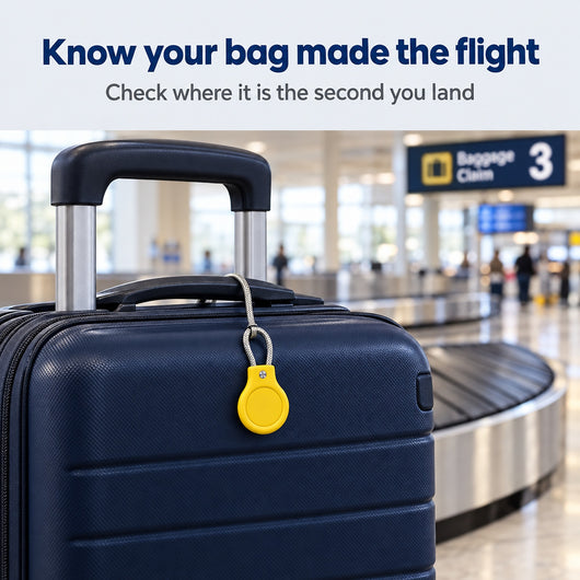 Anti-Theft Trackable Luggage Tag
