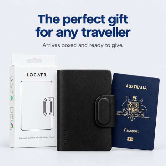 Trackable Passport Holder